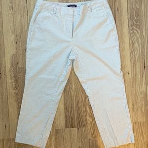 Lands’ End Stripe Capri